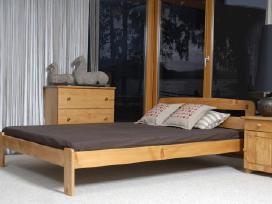 Akcija! Nauja medinė lova 140x200 tik 145eur