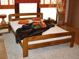 Akcija! Nauja medinė lova 120x200 tik 135eur