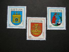 Lietuva 1993 Miestu herbai svarus lit526s
