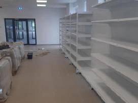 Prekybinės parduotuvių lentynos prekybos įranga