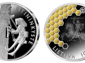Lietuva 2020m. 1.50€ ir 10€ Drevinei bitininkystei