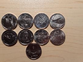 1 lt proginės monetos nebuvusios apyvartoje ( unc)