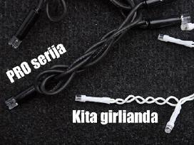 Profesionalios lauko girliandos su 2 m. Garantija!