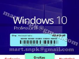 Windows 10/11 Pro / Home 100% veikimas
