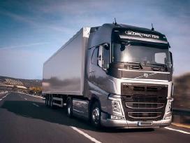 Vairuotojas Ekspeditorius su Volvo Fh, Daf