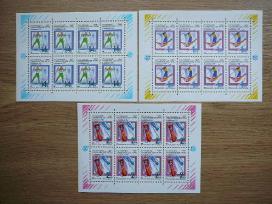 Rusija 1992 Olimpines Mnh r220k