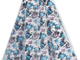 Girls Dress Tulle Overlay Flower Detailing 10-11m.