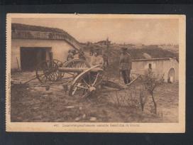 Lietuva 1916 m. Rusu kariai prie patrankos Kaune