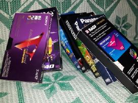 Kasetės Vhs videomagnetofonui
