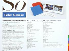 Peter Gabriel anniversary box