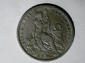 Peru 1 solis, 1924