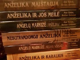 8 knygu rinkinys(andželika ir karalius)