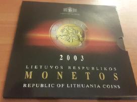 2003 m.lb litų ir centų rinkinys