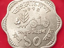Bangladesch 10 Poisha 1974 Fao-serie: Traktor