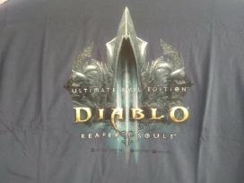 "Diablo 3" / "Heroes Ots" marškinėliai, L dydis