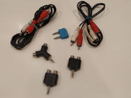 Audio kabeliai Rca ir jungtys