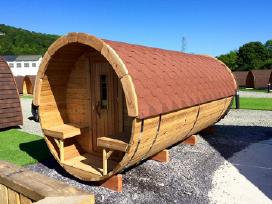 Apvali Lauko pirtis sauna - kubilas bačka 4,8m
