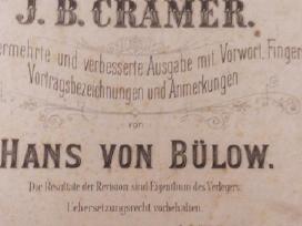 J.b.cramer Etiudai fortepijonui