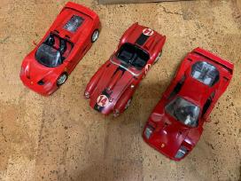 Ferrari F40 F50 Testarrosa 250 1:18 modeliai