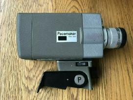 1966 metu vintažinė kamera Pacemaker super 8