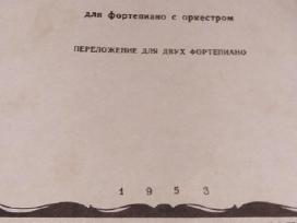 A.arenskio fantazija fortepijonui