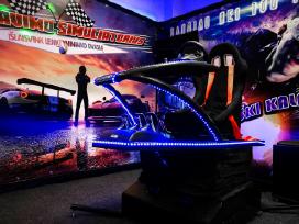 VR vairavimo automobilio simuliatoriaus žaidimų mašinos