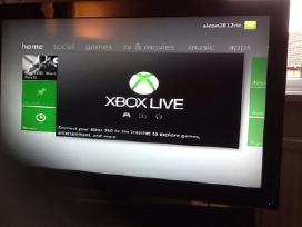 Xbox360 atrištas+naujausižaidimai+garantija+šokiai