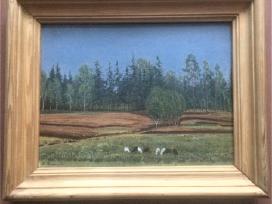 Painter Fritz Busse -Landscape 1934 ,Germany