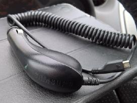 Samsung micro Usb auto orginalus pakrovejas