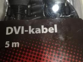 5m Dvi kabelis naujas