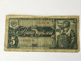 5 rub banknota 1938m.