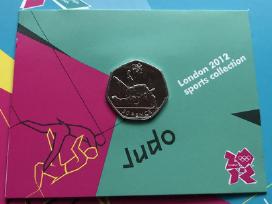 Moneta UK 50 pensu 2011m. Judo
