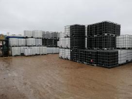 Ibc 1000l-600l konteineriai, talpos ir kita tara