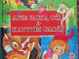 Knygutė vaikams "Apie paiką ožį ir katytės grožį"