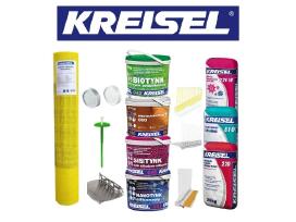 Kreisel klijai kampai tinklelis tinkas fasadui
