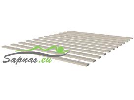 Natūralaus medžio masyvo lovos grotelės 120x200