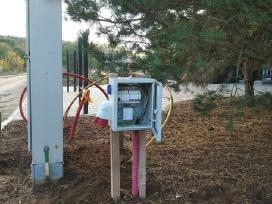 Statybinis elektros skydas, rangovo aktas