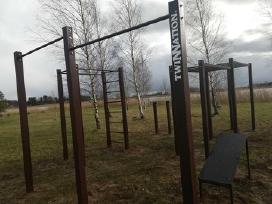 Skersiniai,lygiagretes,sporto inventorius,lauko,