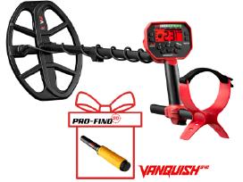 Minelab Vanquish 540 + Pro-find 20 Pinpointer