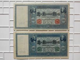 Banknotai. 100 Vokietijos markiu 1910m