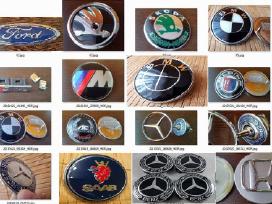 Bmw Audi Mercedes Skoda emblemos zenkliukai ratu c