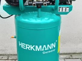 Oro kompresorius "herkmann"2 C 80 L Vertikalus