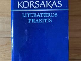 Kostas Korsakas Literatūros praeitis knyga