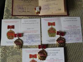CcccCCCP - Ltsr zenklai su dokumentais .zr. foto.