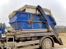 Statybinių atliekų vežimas krovininiu transportu
