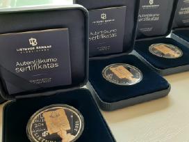 20 € sidabrinė Abiejų Tautų Respublikos Konstituc.