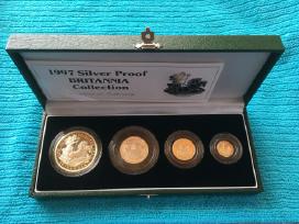 Monetos UK 1997m. 4 vnt. sidabras(.958), 60g