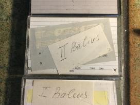 3 Muzikos Kasetes Balius I II III 123