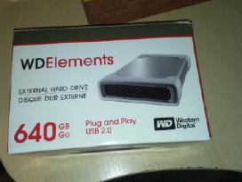 Wd Elements 600gb išorinis HDD diskas