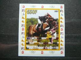 Olimpines Beninas 2007 mnh bnn78